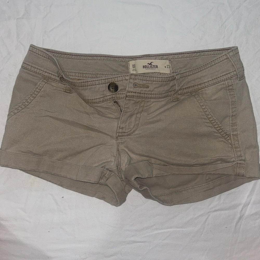Hollister Khaki Shorts